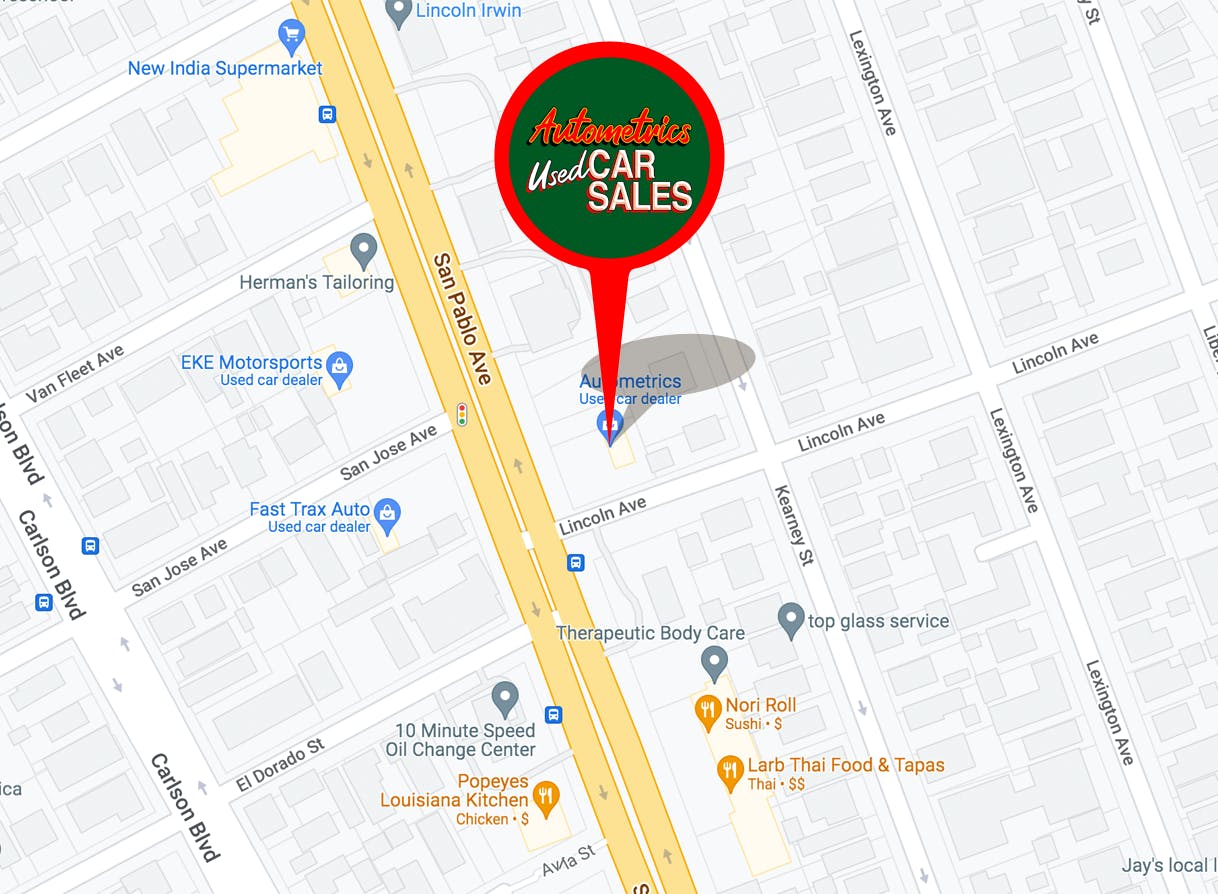 Used Car Dealership Best Local Used Cars in El Cerrito, CA 94530